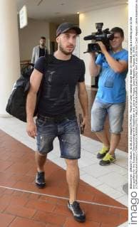 Player of Czech national soccer team Jiri Skalak comes to a meeting prior to the two qualifiers for the European Championships with Kazakhstan and Latvia in Prague, Czech Republic, August 30, 2015. (CTKxPhoto MichalxKamaryt) CTKPhotoP201508300227701  kmt 5