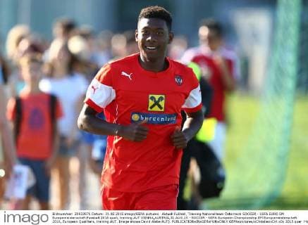 Aktuell Fußball, Training Nationalteam Österreich SOCCER - UEFA EURO EM Europameisterschaft Fussball 2016 quali, training AUT VIENNA,AUSTRIA,31.AUG.15 - SOCCER - UEFA European Championship EM Europameisterschaft 2016, European Qualifiers, training AUT. Image shows David Alaba AUT). GEPAxpictures xChristianxOrt