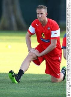 Aktuell Fußball, Training Nationalteam Österreich SOCCER - UEFA EURO EM Europameisterschaft Fussball 2016 quali, training AUT VIENNA,AUSTRIA,31.AUG.15 - SOCCER - UEFA European Championship EM Europameisterschaft 2016, European Qualifiers, training AUT. Image shows Marc Janko (AUT). GEPAxpictures xChristianxOrt