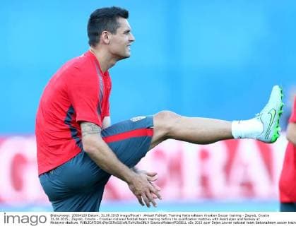 Aktuell Fußball, Training Nationalteam Kroatien Soccer training - Zagreb, Croatia 31.08.2015., Zagreb, Croatia - Croatian national football team training before the qualification matches with Azerbaijan and Norway at Maksimir stadium.  SlavkoxMidzor PIXSELL