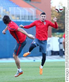 Aktuell Fußball, Training Nationalteam Kroatien Soccer training - Zagreb, Croatia 31.08.2015., Zagreb, Croatia - Croatian national football team training before the qualification matches with Azerbaijan and Norway at Maksimir stadium.  SlavkoxMidzor PIXSELL