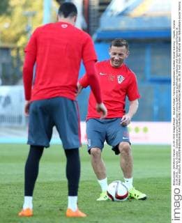Aktuell Fußball, Training Nationalteam Kroatien Soccer training - Zagreb, Croatia 31.08.2015., Zagreb, Croatia - Croatian national football team training before the qualification matches with Azerbaijan and Norway at Maksimir stadium.  SlavkoxMidzor PIXSELL