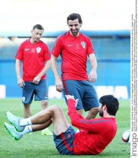 Aktuell Fußball, Training Nationalteam Kroatien Soccer training - Zagreb, Croatia 31.08.2015., Zagreb, Croatia - Croatian national football team training before the qualification matches with Azerbaijan and Norway at Maksimir stadium.  SlavkoxMidzor PIXSELL