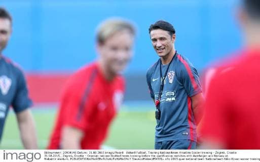 Aktuell Fußball, Training Nationalteam Kroatien Soccer training - Zagreb, Croatia 31.08.2015., Zagreb, Croatia - Croatian national football team training before the qualification matches with Azerbaijan and Norway at Maksimir stadium.  SlavkoxMidzor PIXSELL