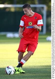 Aktuell Fußball, Training Nationalteam Österreich SOCCER - UEFA EURO EM Europameisterschaft Fussball 2016 quali, training AUT VIENNA,AUSTRIA,31.AUG.15 - SOCCER - UEFA European Championship EM Europameisterschaft 2016, European Qualifiers, training AUT. Image shows Kevin Wimmer (AUT). GEPAxpictures xChristianxOrt