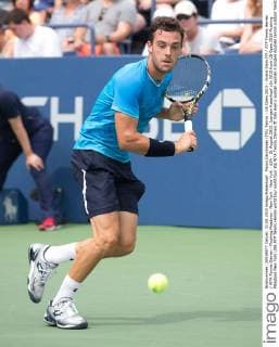 Marco Cecchinato (ITA) Tennis - US Open 2015 - Grand Slam ITF ATP Tennis Herren WTA Tennis Damen - Flushing Meadows - New York - New York - USA - 31 August 2015. Juergen Hasenkopf