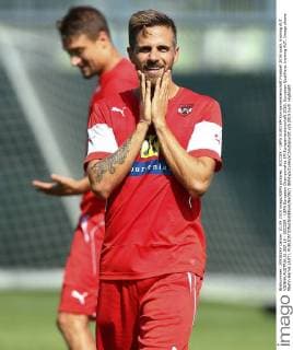 SOCCER - UEFA EURO EM Europameisterschaft Fussball 2016 quali, training AUT VIENNA,AUSTRIA,01.SEP.15 - SOCCER - UEFA European Championship EM Europameisterschaft 2016, European Qualifiers, training AUT. Image shows Martin Harnik (AUT). GEPAxpictures xChristianxOrt