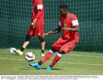 SOCCER - UEFA EURO EM Europameisterschaft Fussball 2016 quali, training AUT VIENNA,AUSTRIA,01.SEP.15 - SOCCER - UEFA European Championship EM Europameisterschaft 2016, European Qualifiers, training AUT. Image shows David Alaba (AUT). GEPAxpictures xChristianxOrt
