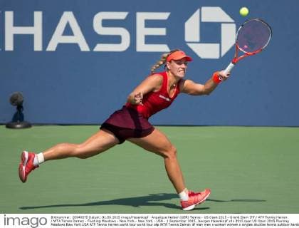Angelique Kerber (GER) Tennis - US Open 2015 - Grand Slam ITF ATP Tennis Herren WTA Tennis Damen - Flushing Meadows - New York - New York - USA - 1 September 2015. Juergen Hasenkopf