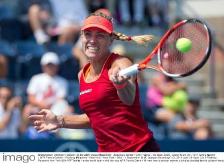 Angelique Kerber (GER) Tennis - US Open 2015 - Grand Slam ITF ATP Tennis Herren WTA Tennis Damen - Flushing Meadows - New York - New York - USA - 1 September 2015. Juergen Hasenkopf