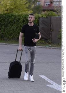 Arrival of Spain s players at Las Rozas. In this picture, David de Gea. xJUANxAGUADOx 