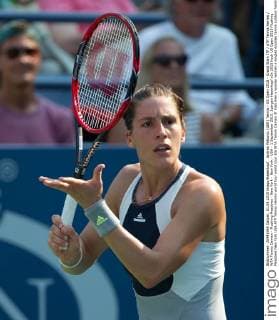 Andrea Petkovic (GER) Tennis - US Open 2015 - Grand Slam ITF ATP Tennis Herren WTA Tennis Damen - Flushing Meadows - New York - New York - USA - 1 September 2015. Juergen Hasenkopf
