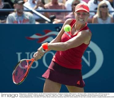 Angelique Kerber (GER) Tennis - US Open 2015 - Grand Slam ITF ATP Tennis Herren WTA Tennis Damen - Flushing Meadows - New York - New York - USA - 1 September 2015. Juergen Hasenkopf
