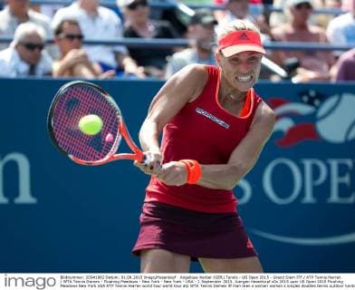 Angelique Kerber (GER) Tennis - US Open 2015 - Grand Slam ITF ATP Tennis Herren WTA Tennis Damen - Flushing Meadows - New York - New York - USA - 1 September 2015. Juergen Hasenkopf