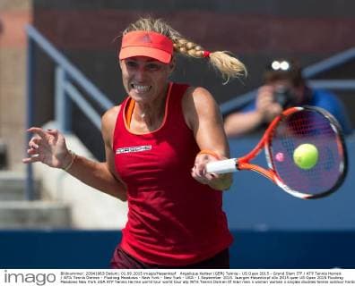 Angelique Kerber (GER) Tennis - US Open 2015 - Grand Slam ITF ATP Tennis Herren WTA Tennis Damen - Flushing Meadows - New York - New York - USA - 1 September 2015. Juergen Hasenkopf