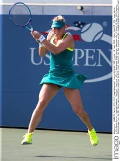 Carina Witthoeft (GER) Tennis - US Open 2015 - Grand Slam ITF ATP Tennis Herren WTA Tennis Damen - Flushing Meadows - New York - New York - USA - 1 September 2015. Juergen Hasenkopf