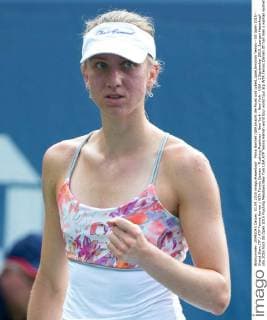 Mona Barthel (GER)macht die Faust und jubelt,Jubel,Emotion Tennis - US Open 2015 - Grand Slam ITF ATP Tennis Herren WTA Tennis Damen - Flushing Meadows - New York - New York - USA - 1 September 2015. Juergen Hasenkopf