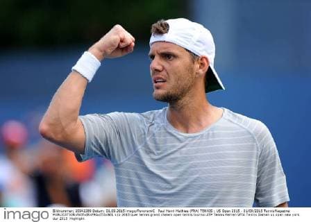 Paul Henri Mathieu (FRA) TENNIS : US Open 2015 - 01 09 2015 TennisMagazine 
