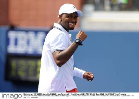 Donald Young (USA) TENNIS : US Open 2015 - 01 09 2015 TennisMagazine 