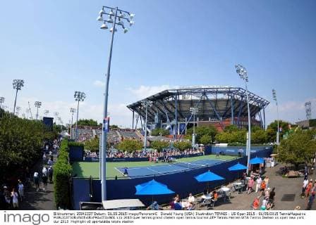 Donald Young (USA) Illustration TENNIS : US Open 2015 - 01 09 2015 TennisMagazine 