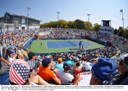 Donald Young (USA) Illustration TENNIS : US Open 2015 - 01 09 2015 TennisMagazine 