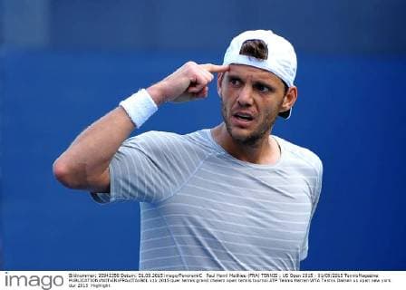 Paul Henri Mathieu (FRA) TENNIS : US Open 2015 - 01 09 2015 TennisMagazine 