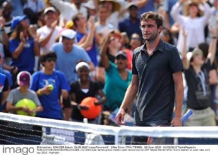 Gilles Simon (FRA) TENNIS : US Open 2015 - 01 09 2015 TennisMagazine 