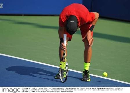 Aktuell Tennis, US Open - Hitze in New York Thanasi Kokkinakis (AUS) TENNIS : US Open 2015 - 01 09 2015 TennisMagazine 