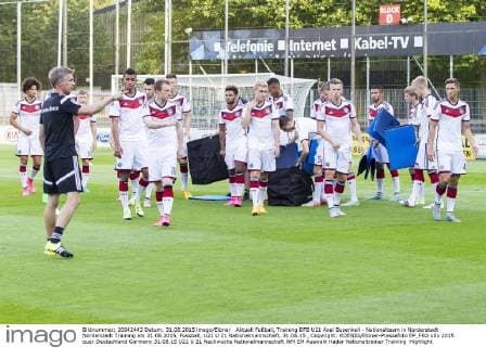Aktuell Fußball, Training DFB U21 Axel Busenkell - Nationalteam in Norderstedt Norderstedt Training am 31.08.2015, Fussball, U21 U 21 Nationalmannschaft, 31.08.15 , Copyright: KOENIG Eibner-Pressefoto EP_FKG