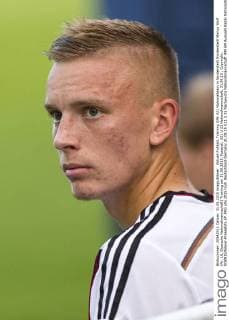 Aktuell Fußball, Training DFB U21 Nationalteam in Norderstedt Norderstedt Marius Wolf (Nr. 18, Deutsche Nationalmannschaft) Training am 31.08.2015, Fussball, U21 U 21 Nationalmannschaft, 31.08.15 , Copyright: KOENIG Eibner-Pressefoto EP_FKG