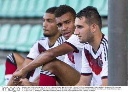 Aktuell Fußball, Training DFB U21 Nationalteam in Norderstedt Norderstedt Training am 31.08.2015, Fussball, U21 U 21 Nationalmannschaft, 31.08.15 , Copyright: KOENIG Eibner-Pressefoto EP_FKG