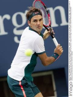 TENNIS - ATP Tennis Herren US Open 2015 NEW YORK CITY,NEW YORK,USA,01.SEP.15 - TENNIS - ATP World Tour, US Open 2015, Grand Slam, Flushing Meadows. Image shows Roger Federer (SUI). GEPAxpictures xMatthiasxHauer