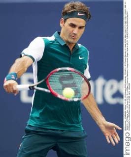 TENNIS - ATP Tennis Herren US Open 2015 NEW YORK CITY,NEW YORK,USA,01.SEP.15 - TENNIS - ATP World Tour, US Open 2015, Grand Slam, Flushing Meadows. Image shows Roger Federer (SUI). GEPAxpictures xMatthiasxHauer
