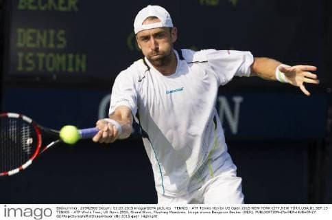 TENNIS - ATP Tennis Herren US Open 2015 NEW YORK CITY,NEW YORK,USA,01.SEP.15 - TENNIS - ATP World Tour, US Open 2015, Grand Slam, Flushing Meadows. Image shows Benjamin Becker (GER). GEPAxpictures xMatthiasxHauer