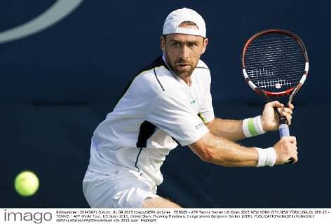 TENNIS - ATP Tennis Herren US Open 2015 NEW YORK CITY,NEW YORK,USA,01.SEP.15 - TENNIS - ATP World Tour, US Open 2015, Grand Slam, Flushing Meadows. Image shows Benjamin Becker (GER). GEPAxpictures xMatthiasxHauer