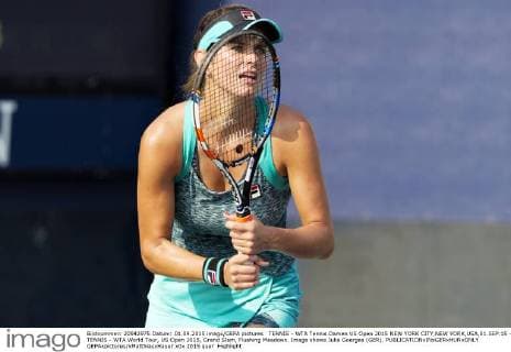 TENNIS - WTA Tennis Damen US Open 2015 NEW YORK CITY,NEW YORK,USA,01.SEP.15 - TENNIS - WTA World Tour, US Open 2015, Grand Slam, Flushing Meadows. Image shows Julia Goerges (GER). GEPAxpictures xMatthiasxHauer