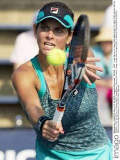 TENNIS - WTA Tennis Damen US Open 2015 NEW YORK CITY,NEW YORK,USA,01.SEP.15 - TENNIS - WTA World Tour, US Open 2015, Grand Slam, Flushing Meadows. Image shows Julia Goerges (GER). GEPAxpictures xMatthiasxHauer