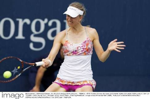 TENNIS - WTA Tennis Damen US Open 2015 NEW YORK CITY,NEW YORK,USA,01.SEP.15 - TENNIS - WTA World Tour, US Open 2015, Grand Slam, Flushing Meadows. Image shows Mona Barthel (GER). GEPAxpictures xMatthiasxHauer