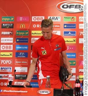 SOCCER - UEFA EURO EM Europameisterschaft Fussball 2016 quali, training AUT VIENNA,AUSTRIA,01.SEP.15 - SOCCER - UEFA European Championship EM Europameisterschaft 2016, European Qualifiers, training AUT. Image shows Marc Janko (AUT). GEPAxpictures xChristianxOrt