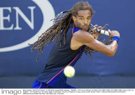 TENNIS - ATP Tennis Herren US Open 2015 NEW YORK CITY,NEW YORK,USA,01.SEP.15 - TENNIS - ATP World Tour, US Open 2015, Grand Slam, Flushing Meadows. Image shows Dustin Brown (GER). GEPAxpictures xMatthiasxHauer