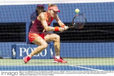 TENNIS - WTA Tennis Damen US Open 2015 NEW YORK CITY,NEW YORK,USA,01.SEP.15 - TENNIS - WTA World Tour, US Open 2015, Grand Slam, Flushing Meadows. Image shows Simona Halep (ROU). GEPAxpictures xMatthiasxHauer