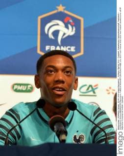Anthony Martial (fra) - Fussball, Pressetermin Nationalmannschaft Frankreich - 02 09 2015 AnthonyBIBARD FEP Panoramic 