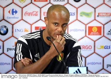 Vincent Kompany of Belgium FOOTBALL : Equipe de Belgique - Entrainement et conference de presse - Bruxelles - 02 09 2015 Photonews Panoramic 
