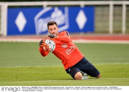 Hugo Lloris - Fussball, Training Nationalmannschaft Frankreich - 02 09 2015 AnthonyBIBARD FEP Panoramic 