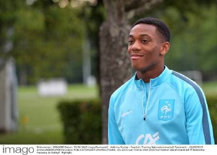 Anthony Martial - Fussball, Training Nationalmannschaft Frankreich - 02 09 2015 AnthonyBIBARD FEP Panoramic 