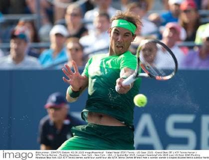 Rafael Nadal (ESP) Tennis - US Open 2015 - Grand Slam ITF ATP Tennis Herren WTA Tennis Damen - Flushing Meadows - New York - New York - USA - 2 September 2015. Juergen Hasenkopf