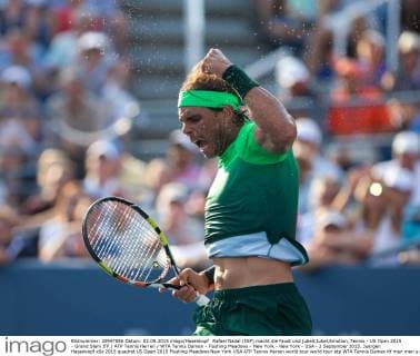 Rafael Nadal (ESP) macht die Faust und jubelt,Jubel,Emotion, Tennis - US Open 2015 - Grand Slam ITF ATP Tennis Herren WTA Tennis Damen - Flushing Meadows - New York - New York - USA - 2 September 2015. Juergen Hasenkopf