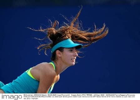 Oceane Dodin (FRA) TENNIS : US Open 2015 - 02 09 2015 TennisMagazine Panoramic 