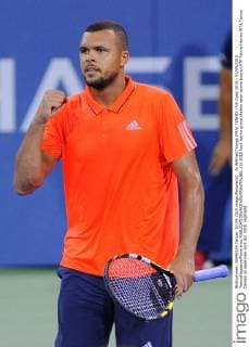 Jo Wilfried Tsonga (FRA) TENNIS : US Open 2015 - 02 09 2015 TennisMagazine Panoramic 