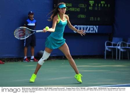Oceane Dodin (FRA) TENNIS : US Open 2015 - 02 09 2015 TennisMagazine Panoramic 
